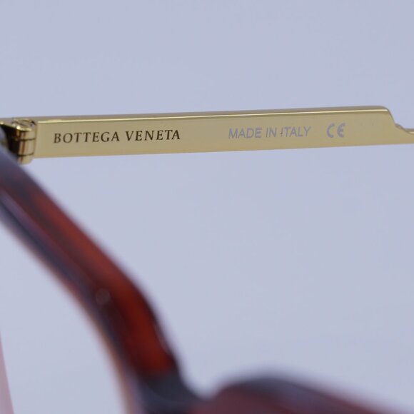 Bottega Veneta BV1009O 004 Eyeglasses Burgundy/Gold 54mm Square Frame - Picture 8 of 11